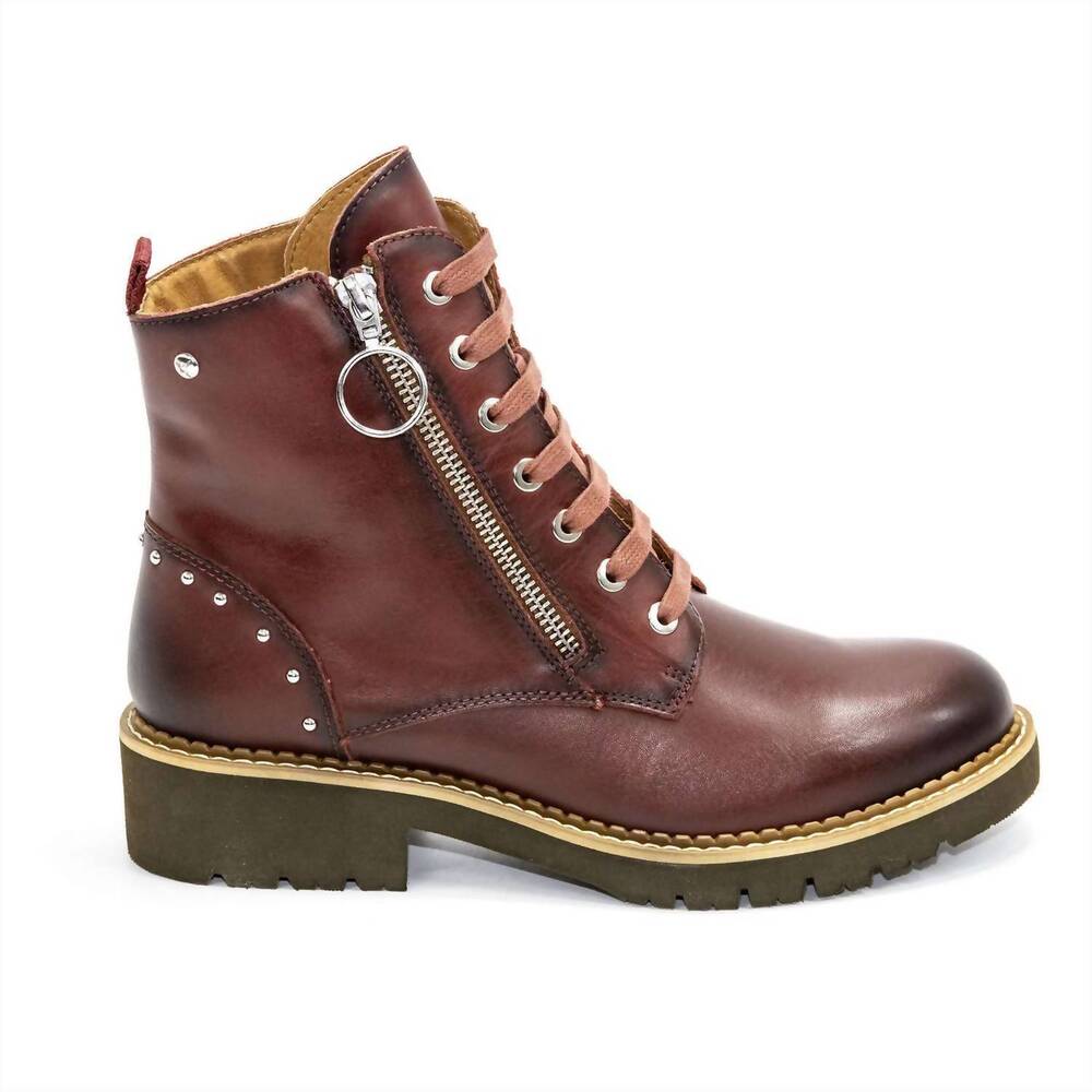 NEW PIKOLINOS women's vicar boots in arcilla
